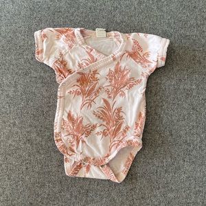 Kate Quinn Newborn Kimono Wrap Style Onesie